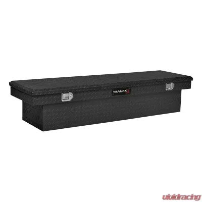 TrailFX Crsovr Std Sgl Lid Dia Tread Matte Black 16 Gauge Alum 72x19.25x13.5 Inch Height - 110723